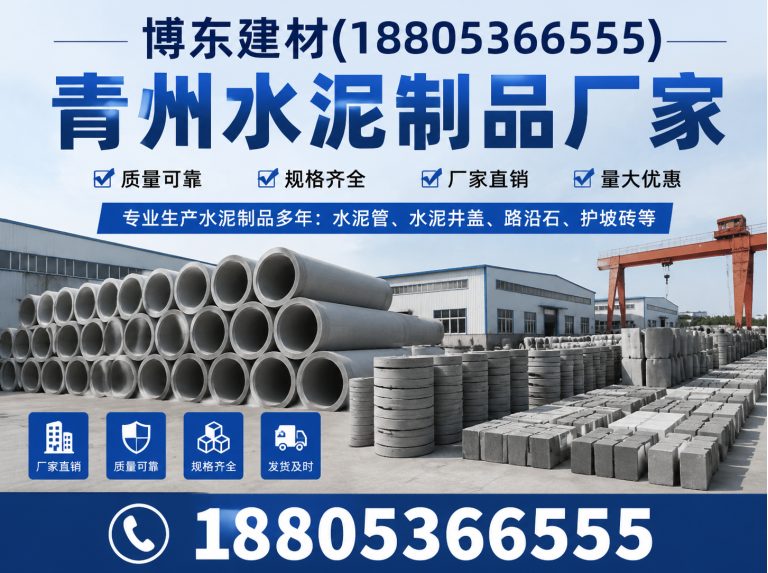 潍城区水泥制品定制展示图